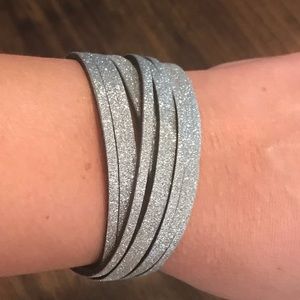 🦋Bracelet Silver Sparkle